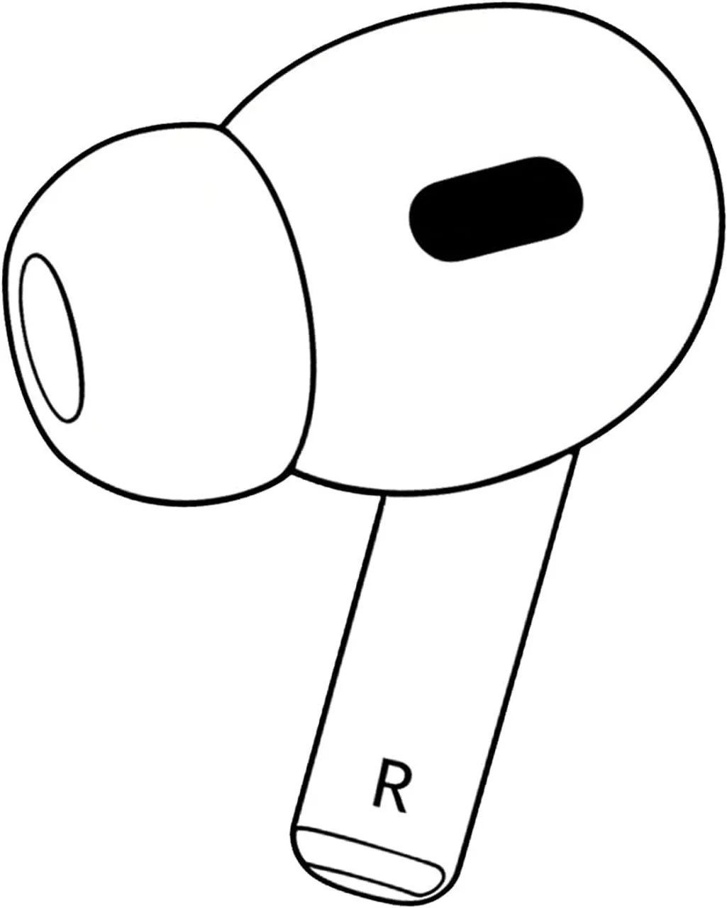 AirPods Pro 2 - USB C - Lado Direto (R) - Foto 3