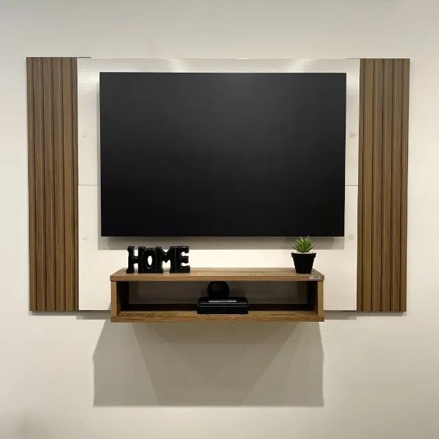 Painel de TV 47 Polegadas | 120cm | Ripado 3D | Entrega Rápida - Foto 5