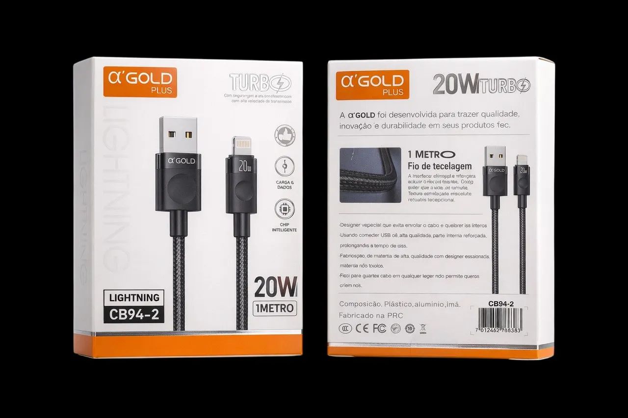 Cabo Lightning turbo 20w  - Foto 2