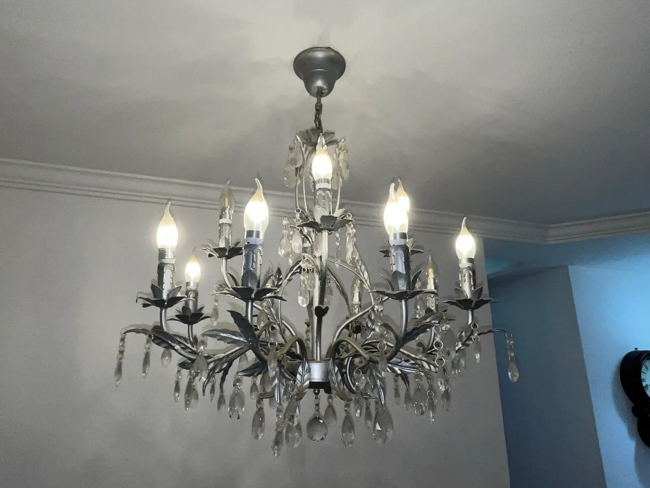 Lustre prateado