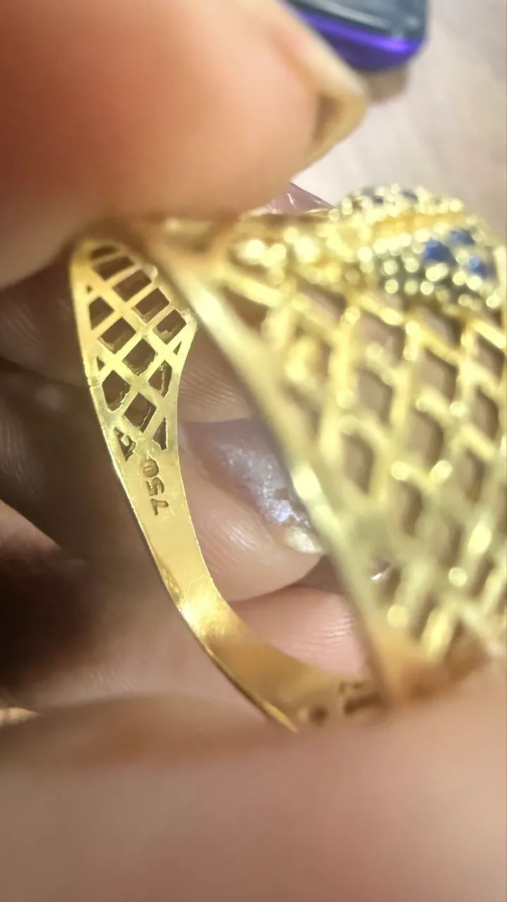 Vendo anel ouro 18k - Foto 4
