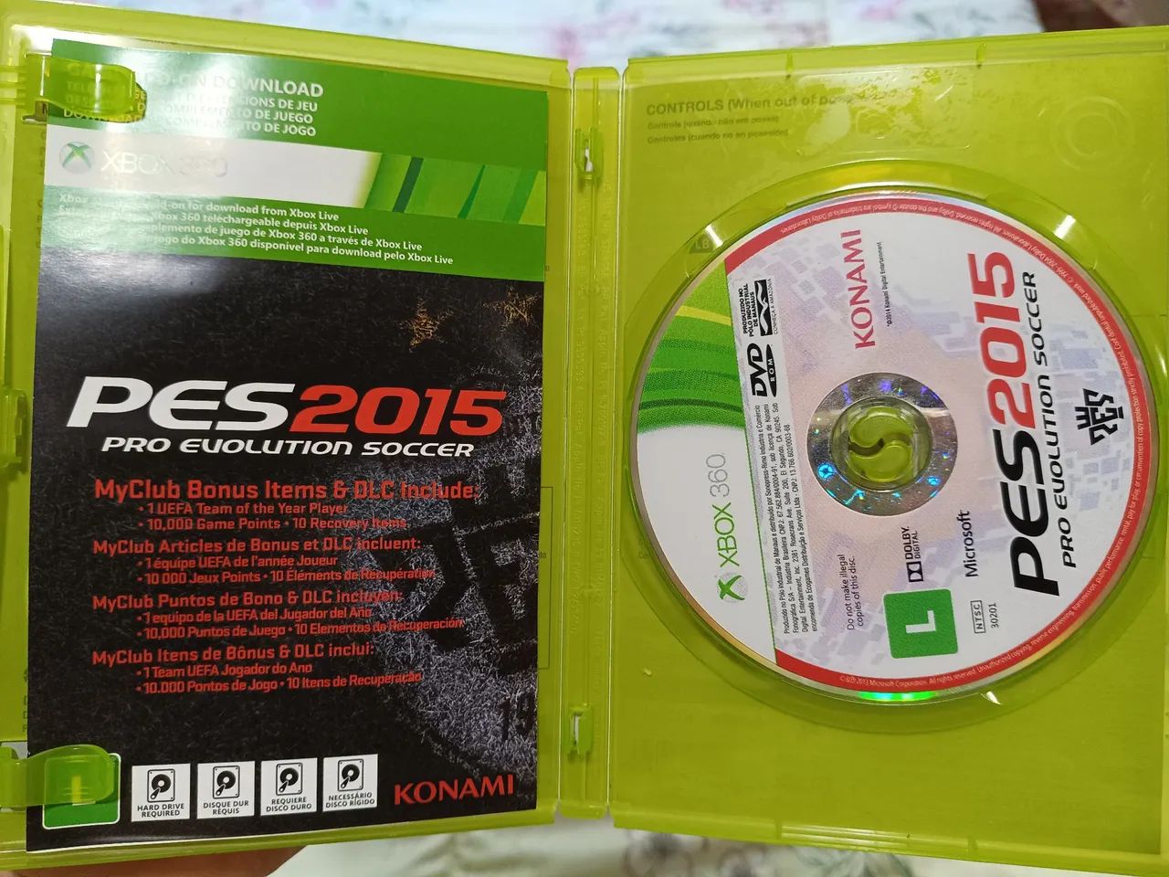 Jogo de Xbox 360 original PES 2015 - Foto 2