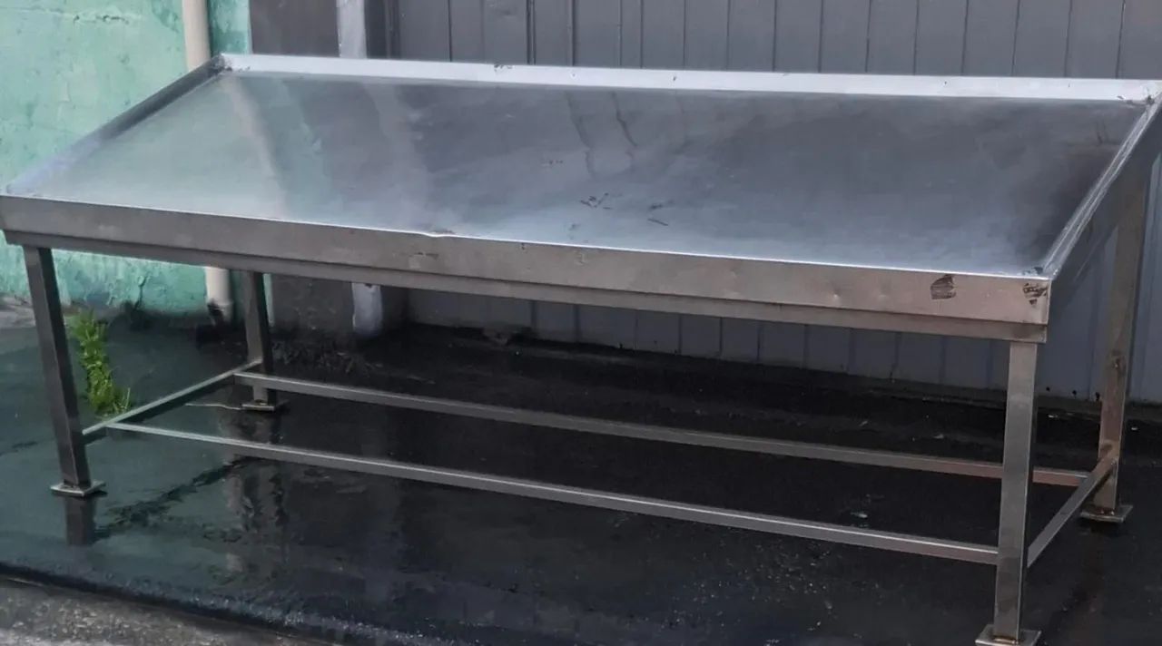 Mesa inox 2,60 largura  - Foto 3