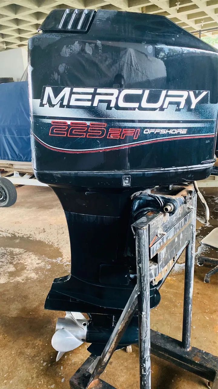 Motor de popa 225 hp mercury  - Foto 6