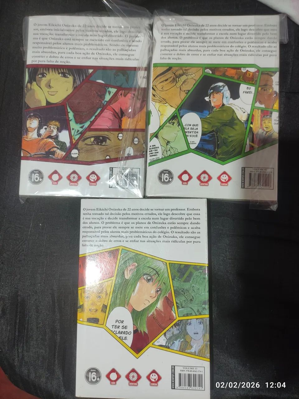 Mangás newpop Gto comédia *leia a descrição* - Foto 3