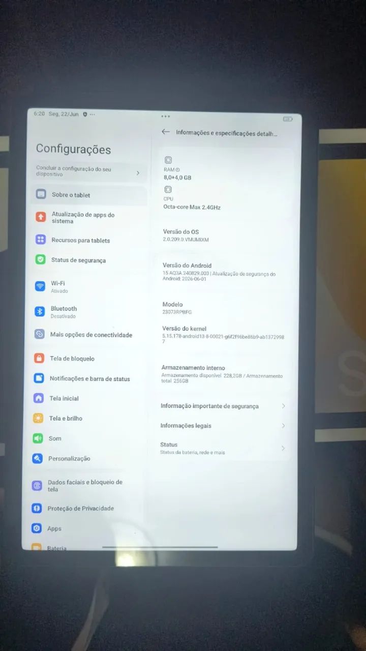 Tablet Xiaomi Redmi Pad SE 256GB / 8GB RAM (Mint Green) + Caneta Touch e Capa - Foto 5