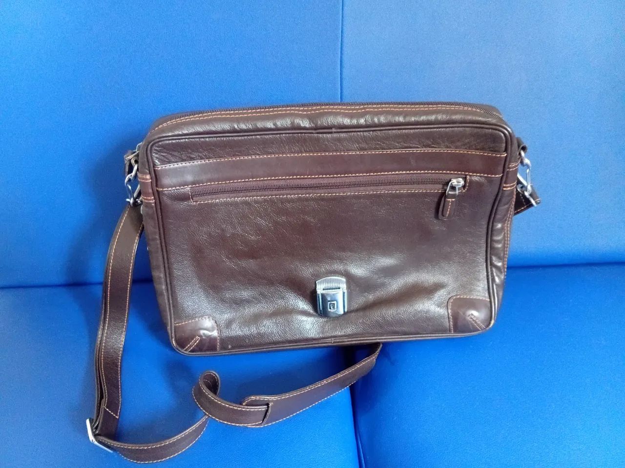 Bolsa de Couro Masculina  - Foto 3