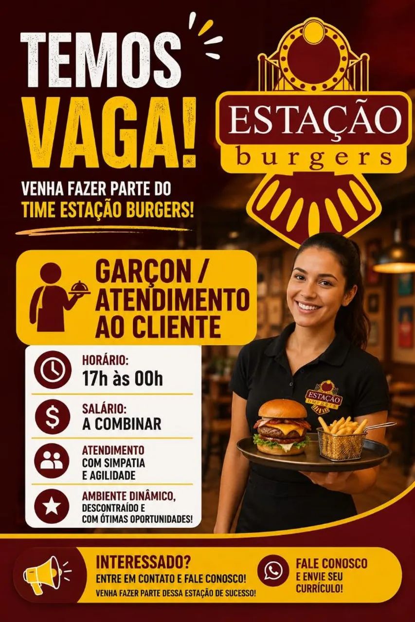 Vaga garçom  - Foto 2