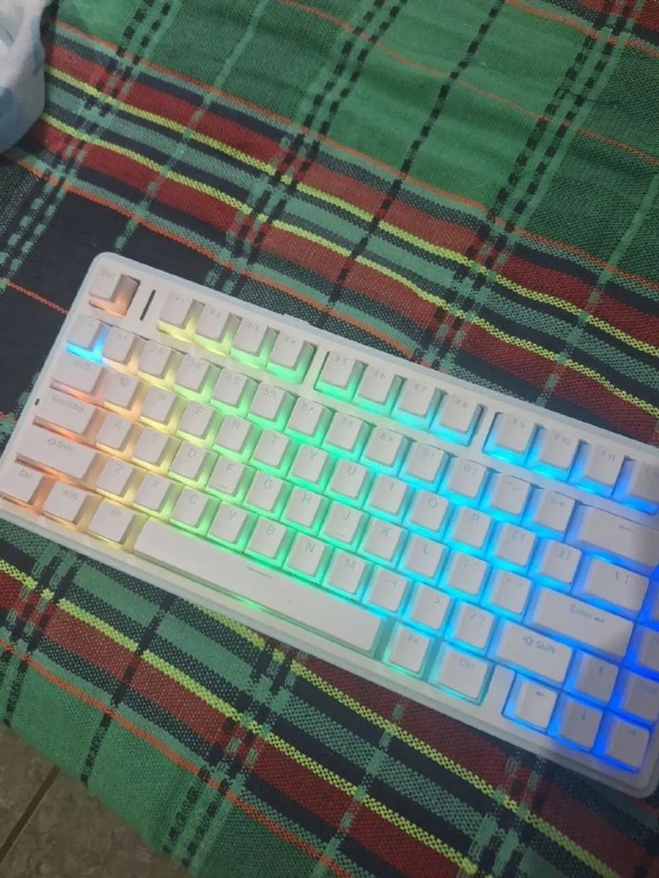 Teclado Aula F75 Sea Blue com Teclas Pudding - Foto 2