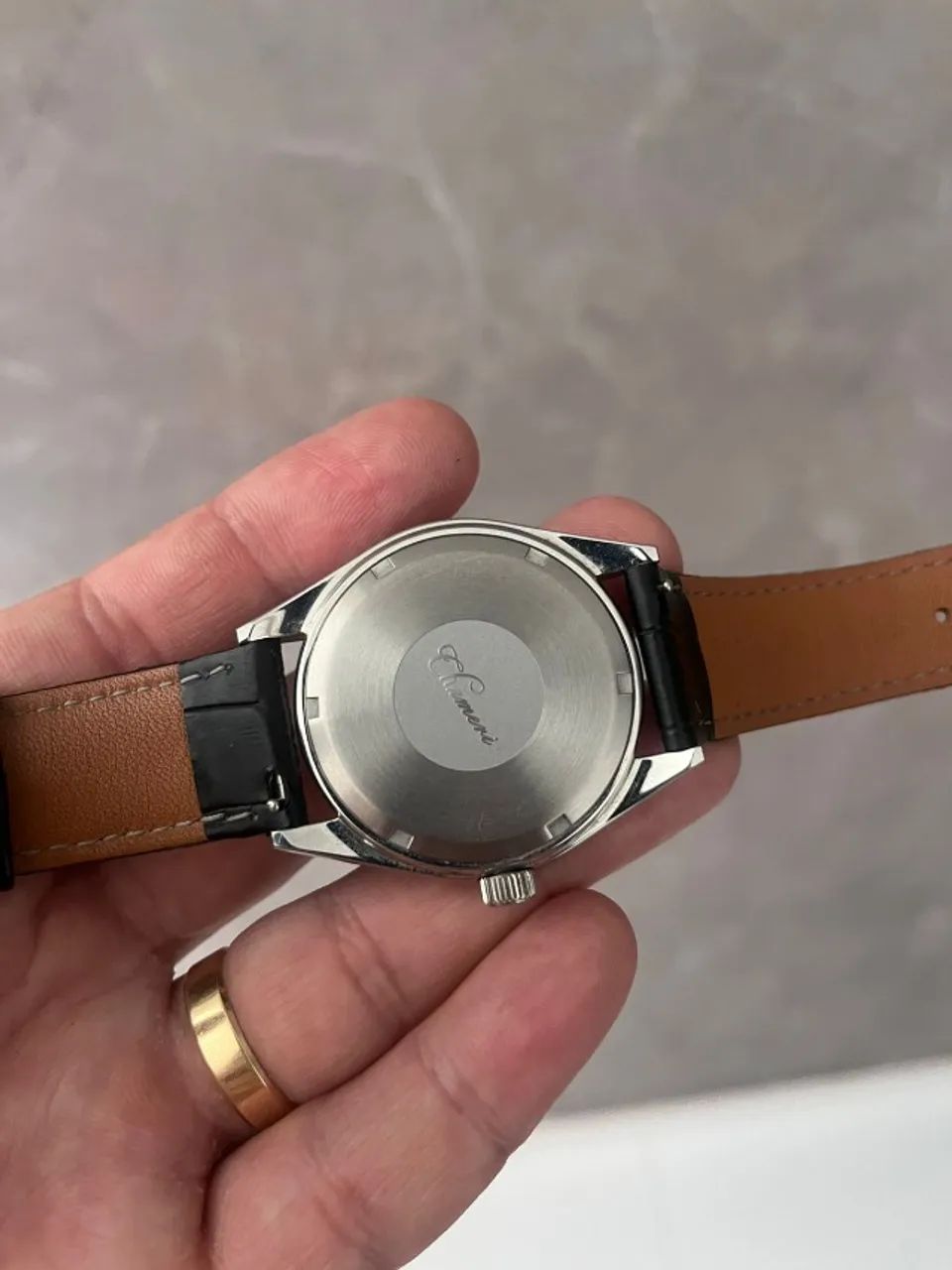 Relógio Chameri Quartz Minimalista - Safira, Aço Inoxidável - Excelente Estado - Foto 4