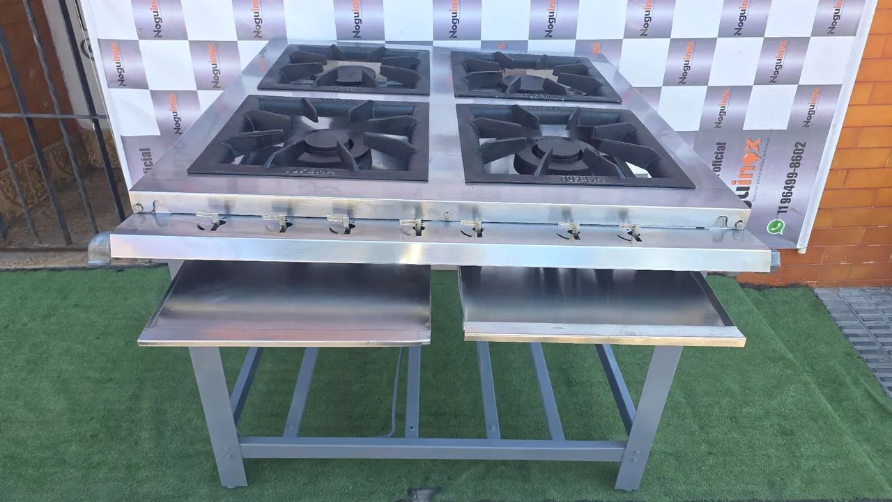 Fogao industrial inox Topema  - Foto 4
