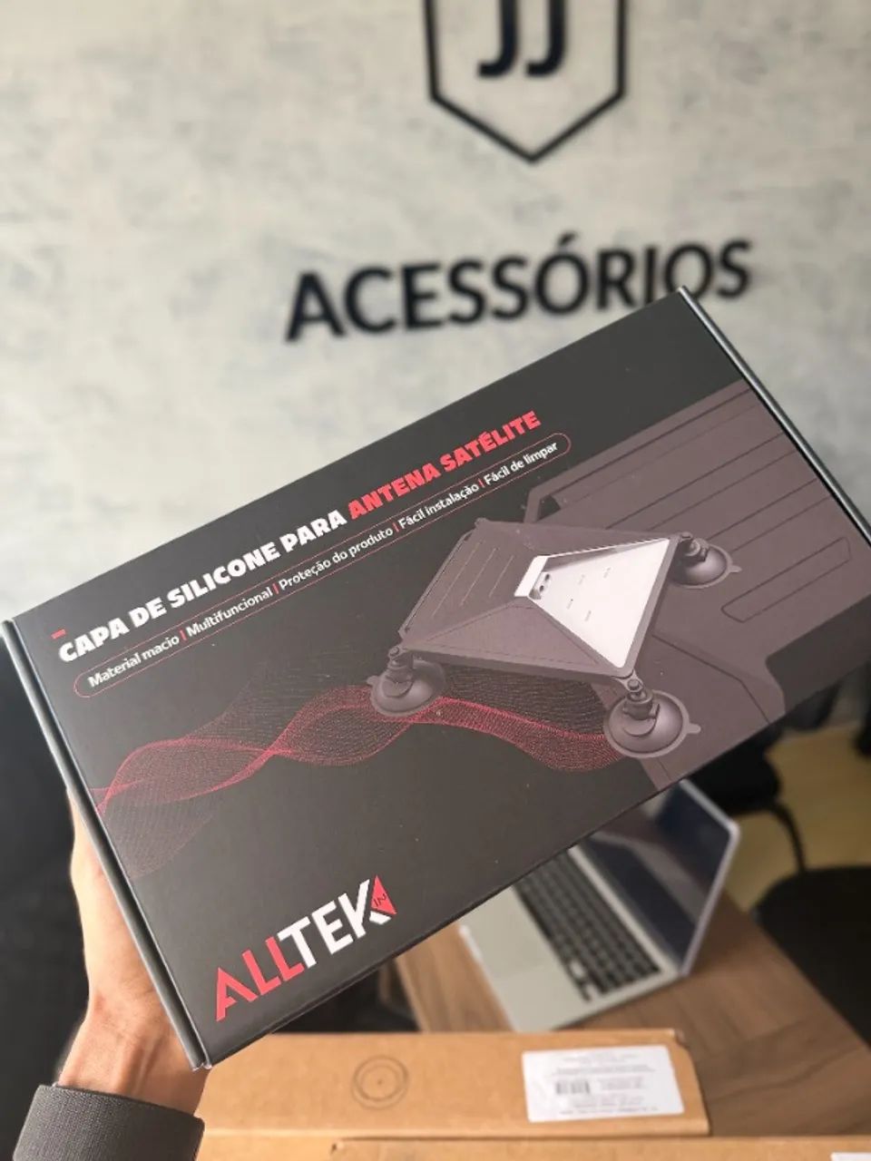 Starlink Kit Mini + Suporte + Adaptador Lacrados Originais Pronta Entrega Loja Física - Foto 3