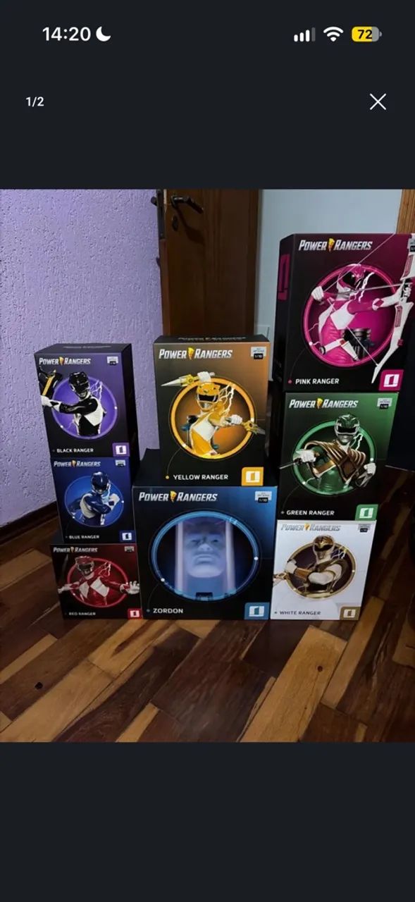 Coleção Power Rangers - Iron Studios