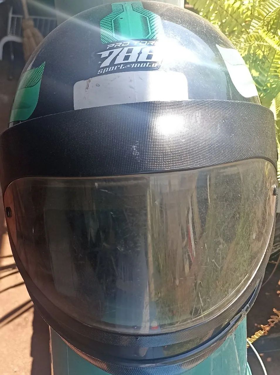 Capacete usado tamanho 58 - Foto 4
