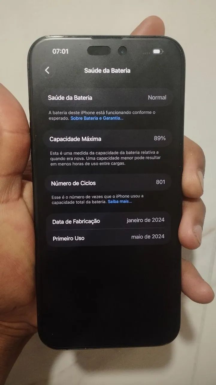 IPHONE 15 PRO MAX 256 GB, APARELHO ZERO !  - Foto 2