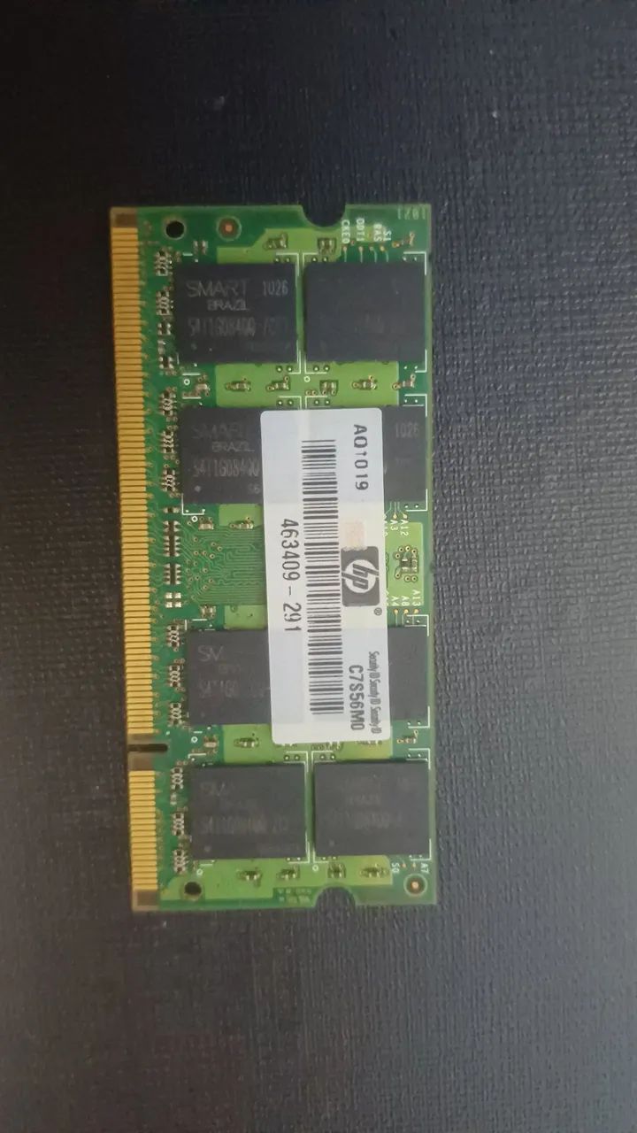 Memória RAM DDR2 2GB para Notebook