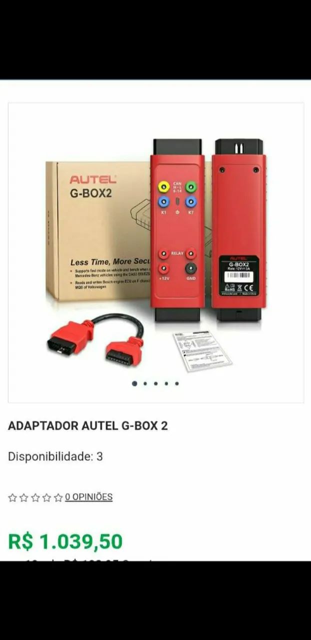 Adaptador  g-box 2