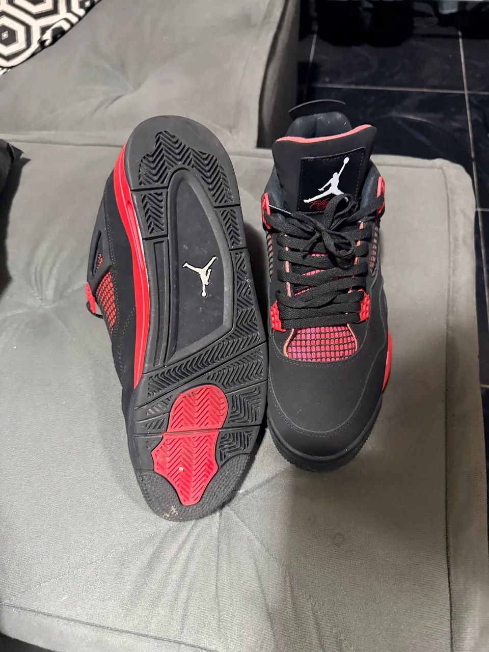 Jordan 4 red thunder - Foto 3