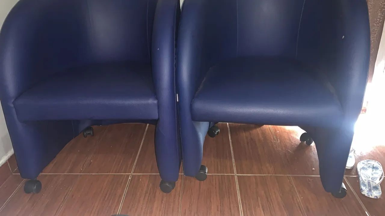 Cadeiras de couro - Foto 2