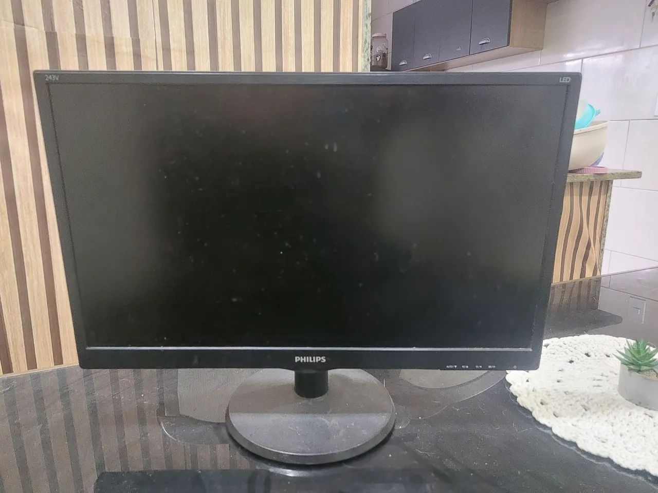 Monitor Philips LCD 23,6 Polegadas FULL HD(1080P)