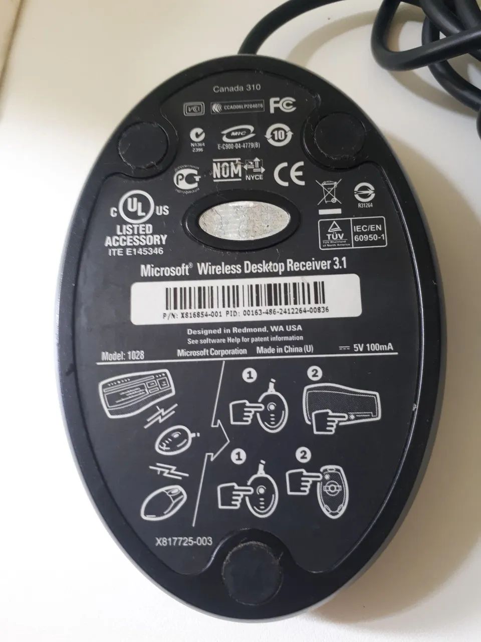 Microsoft Wireless Desktop Receiver 3.1 - Foto 2