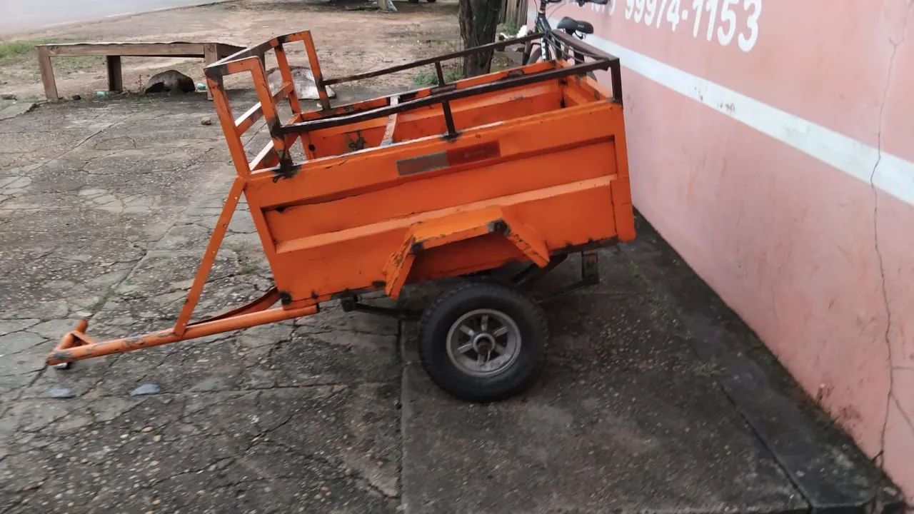 CARRETINHA DE MOTO  - Foto 2