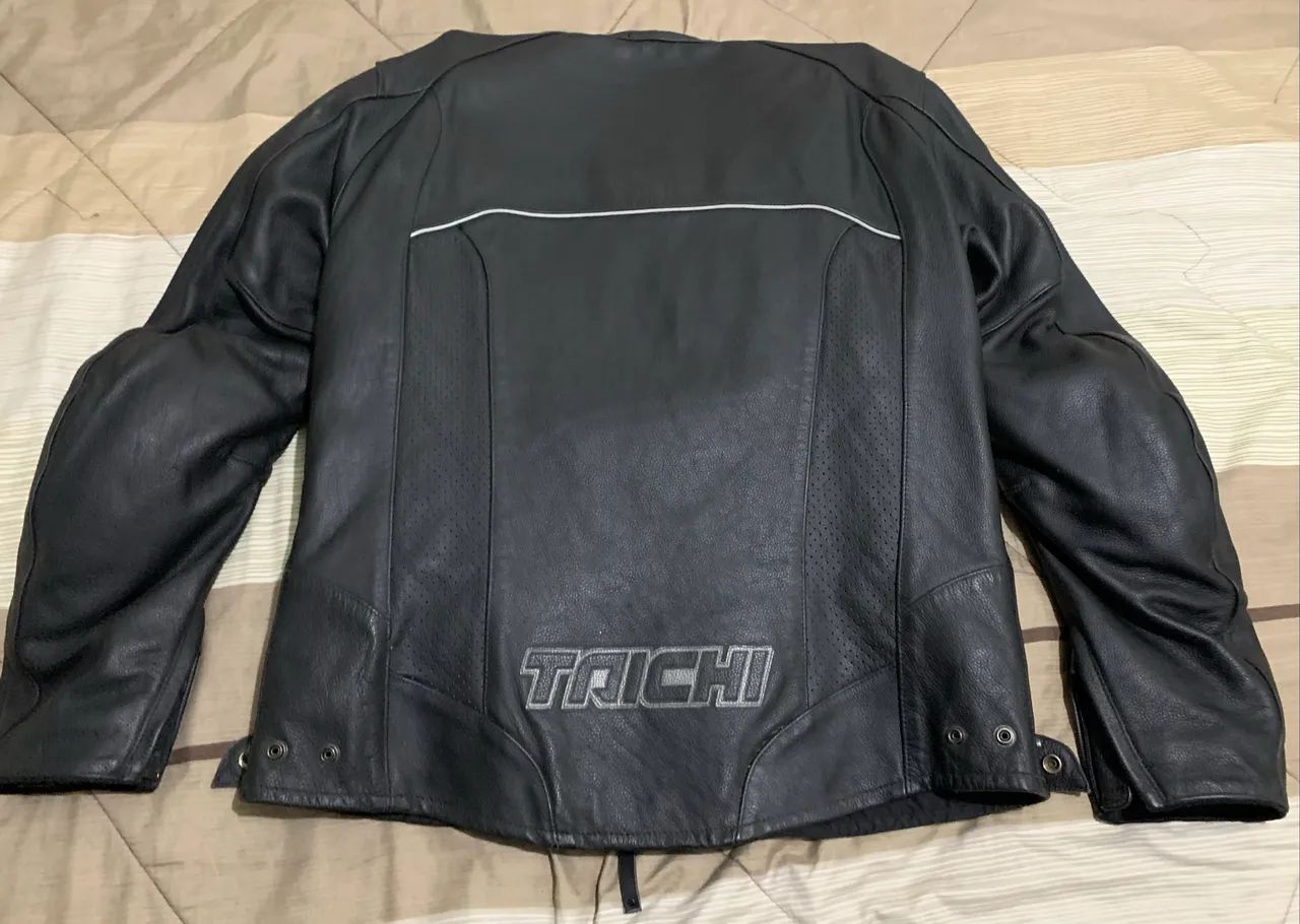 JAQUETA COURO LEGÍTIMO RS TAICHI 2