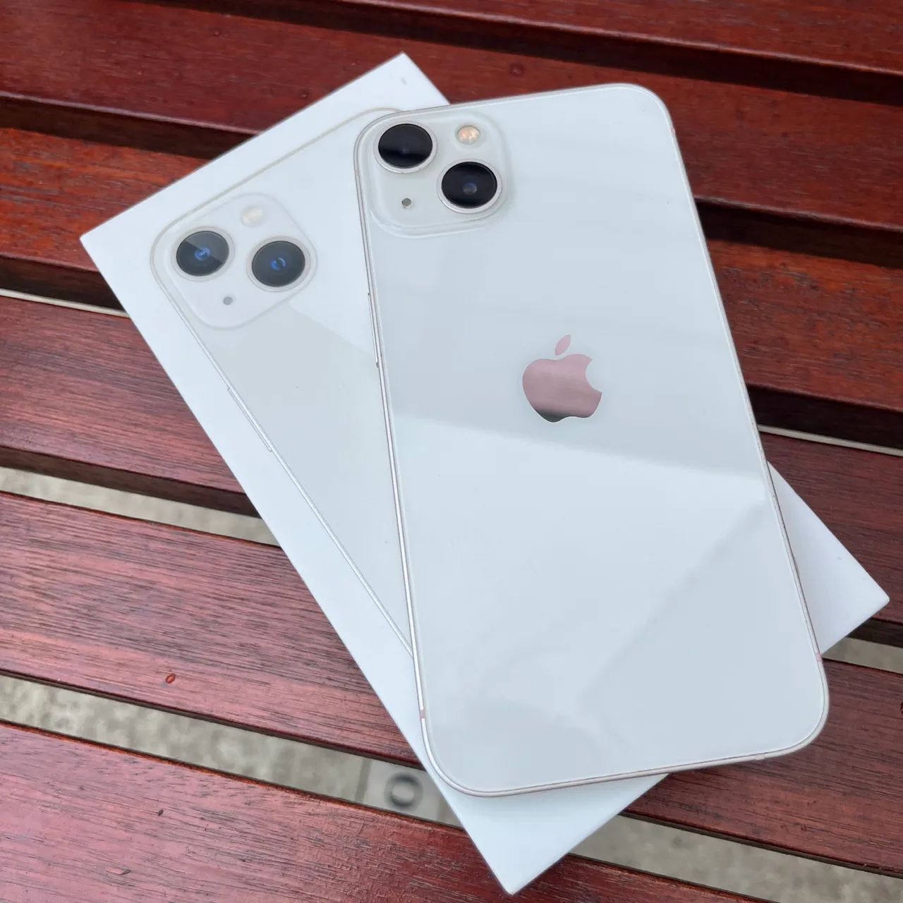 iPhone 13 128gb Apple branco conservado (Tem caixa) - Celulares e