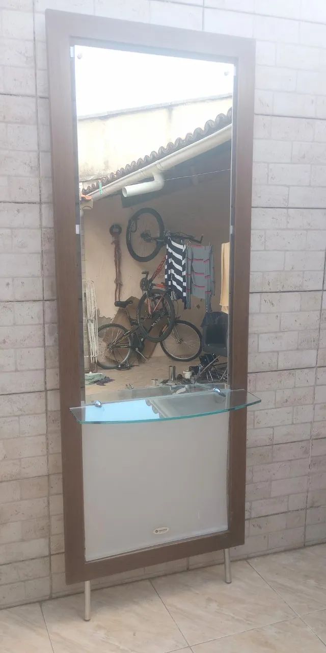Espelho com bancada Ferrante - Foto 2
