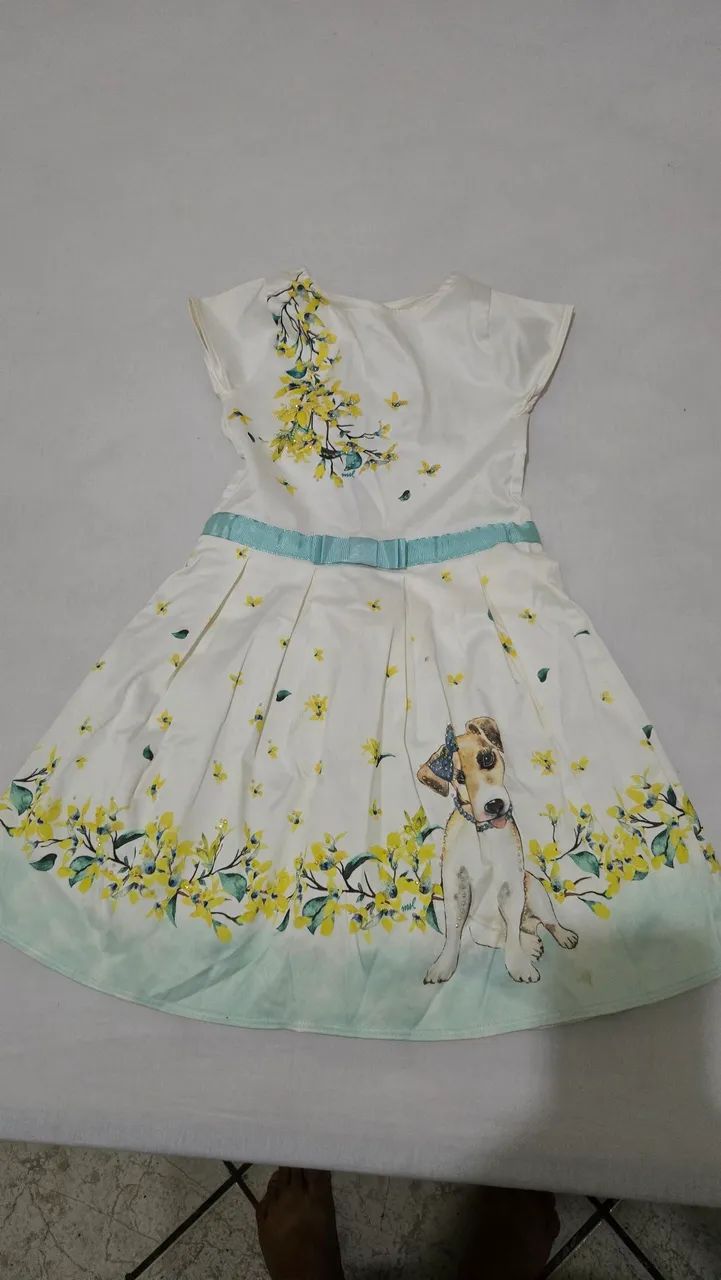 Vestido infantil social