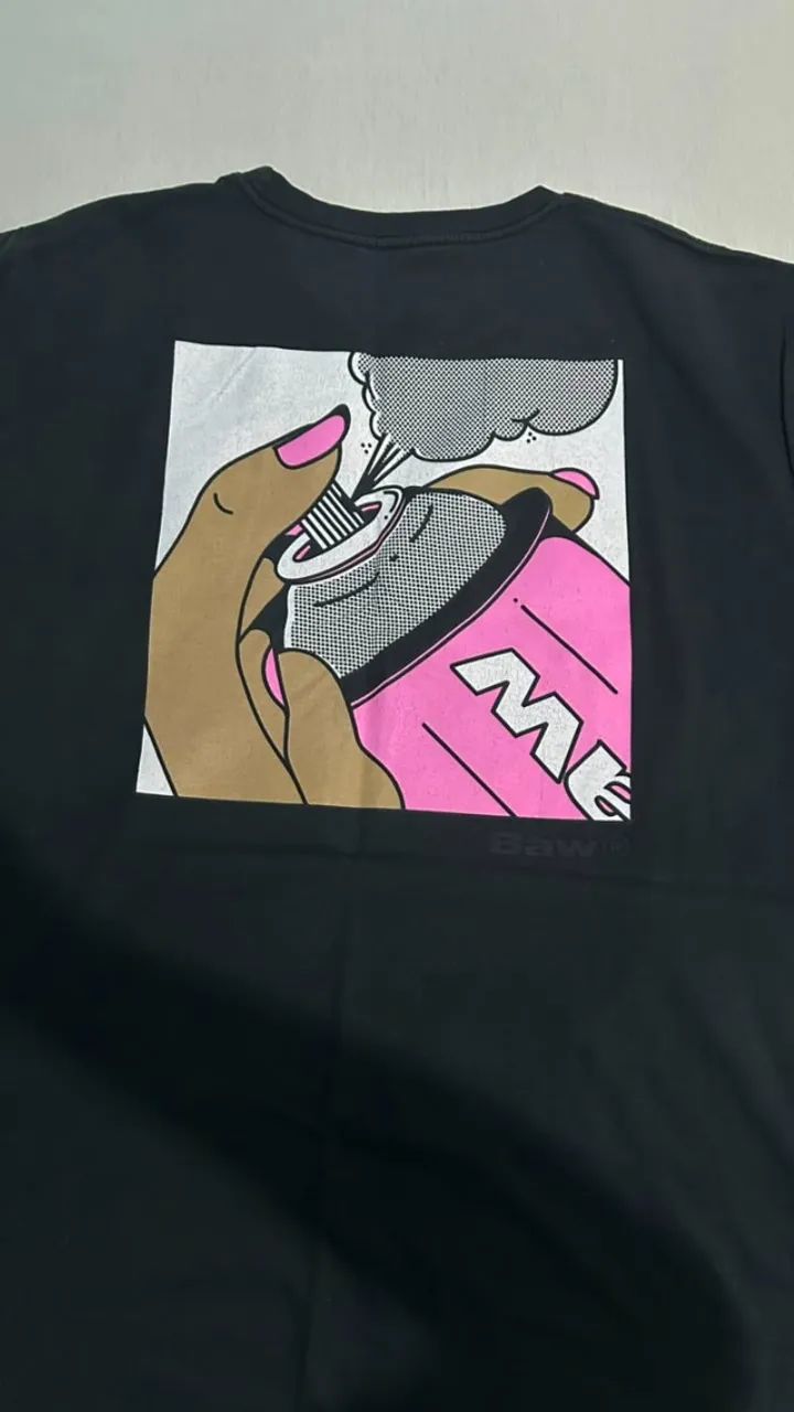 camiseta BAW preta - Foto 2