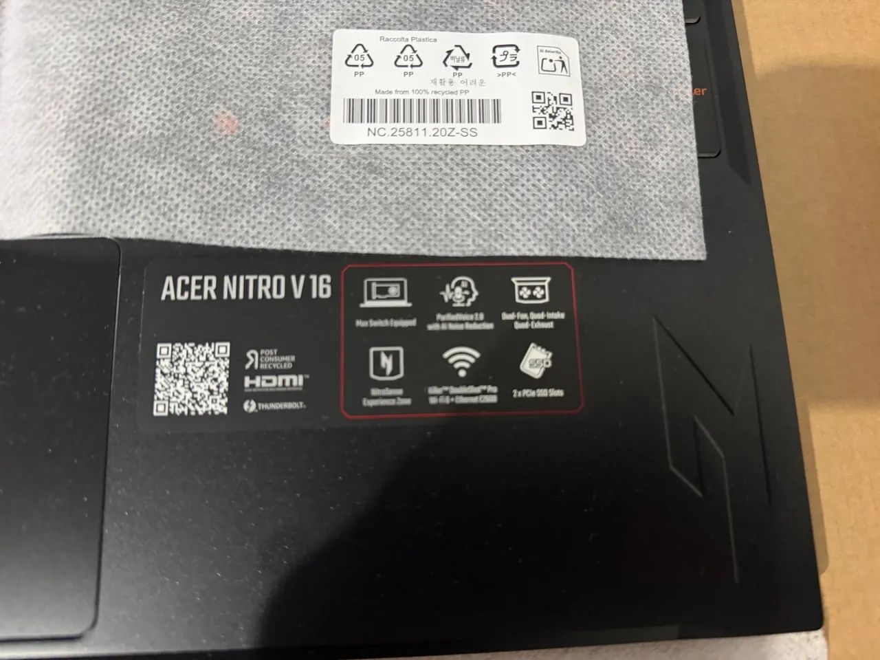 Note book game acer nitro v16 i7 - Foto 3