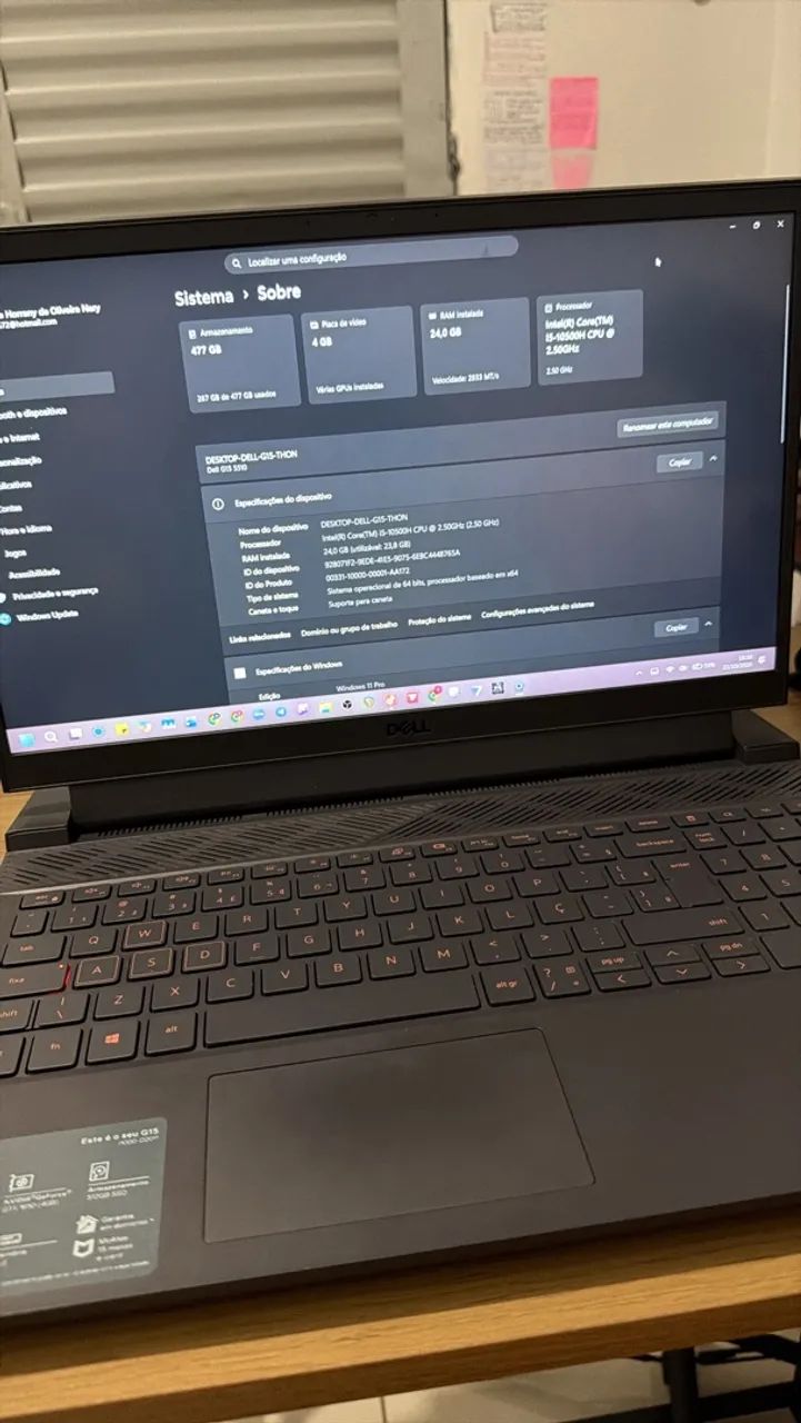 teclado dell g15 (algumas teclas não funcionam) - Foto 3
