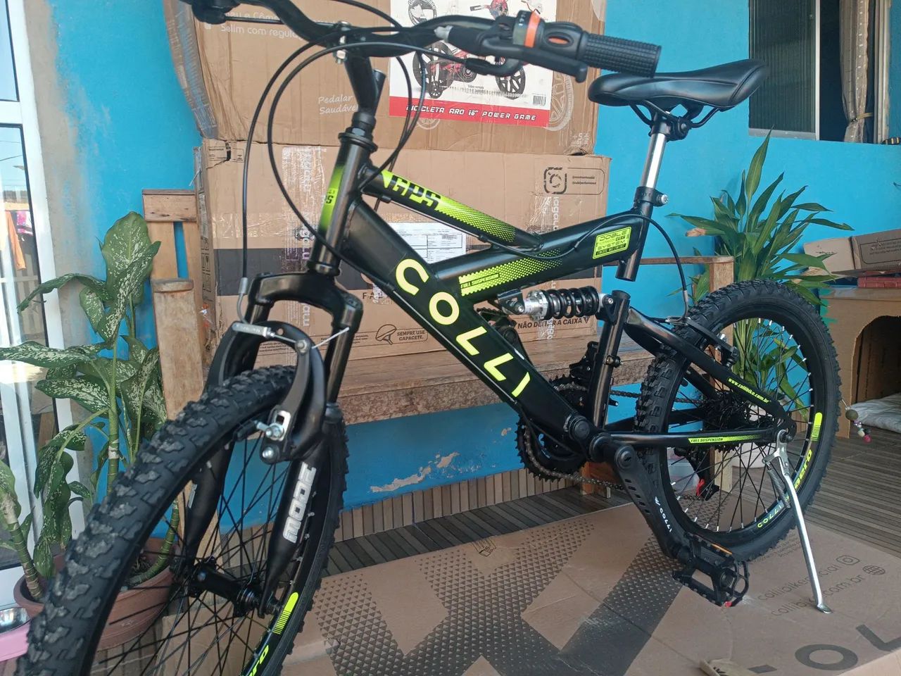 BICICLETA COLLI GPS ARO 20 NOVA - R$ 599 - Foto 4
