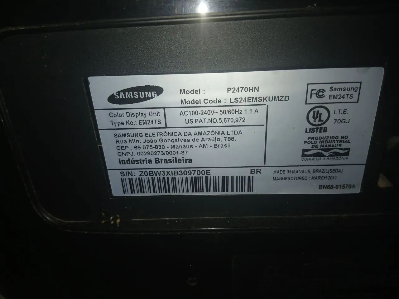 monitor tv 24 p2470hn samsung - Foto 4