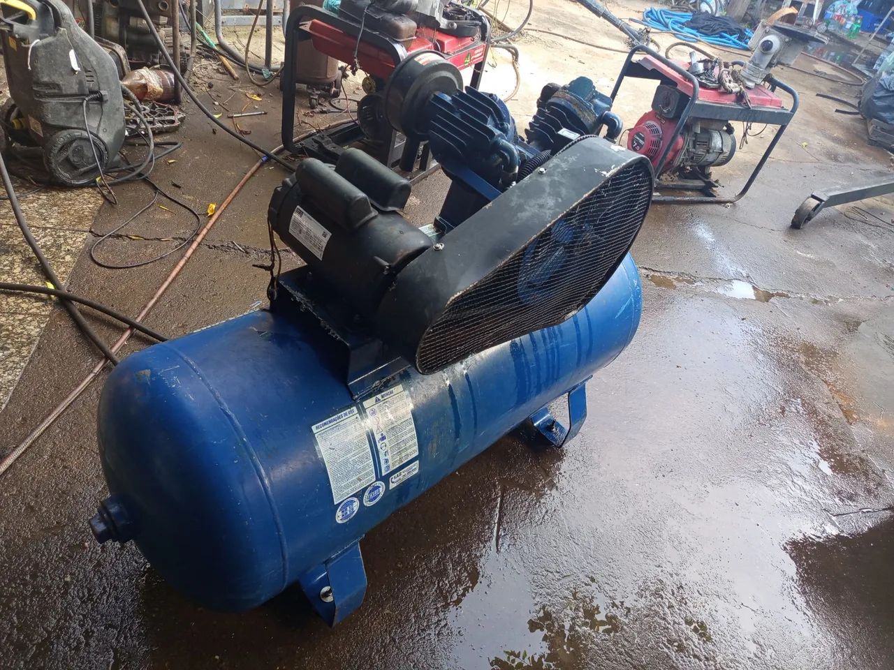 compressor de ar 15 pes - Foto 3