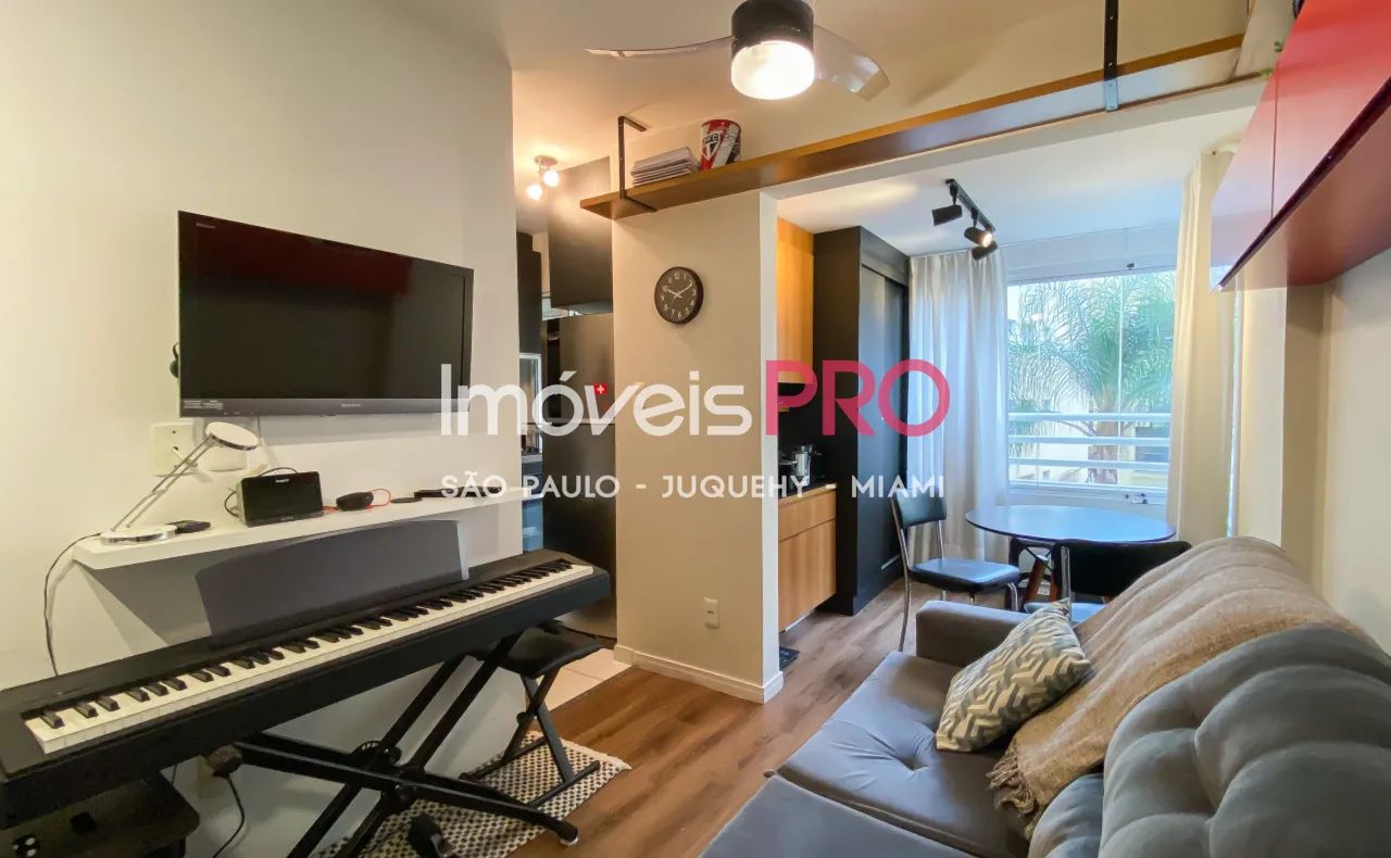 Studio de 37 m² totalmente mobiliado