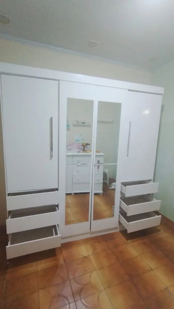 Guarda roupa USADO incluso entrega e montagem  - Foto 5