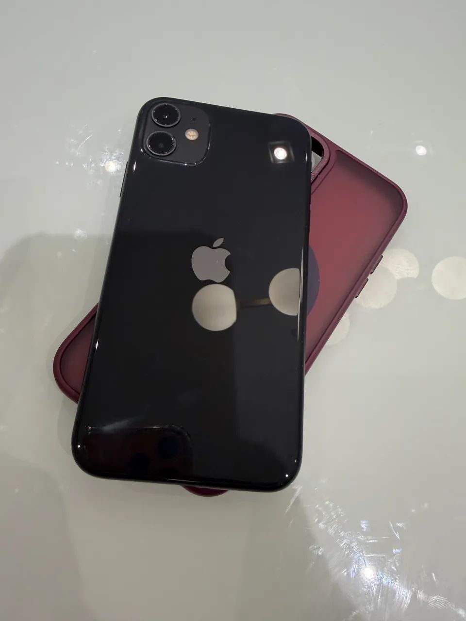 Iphone 11 64gb Preto Bat Nova