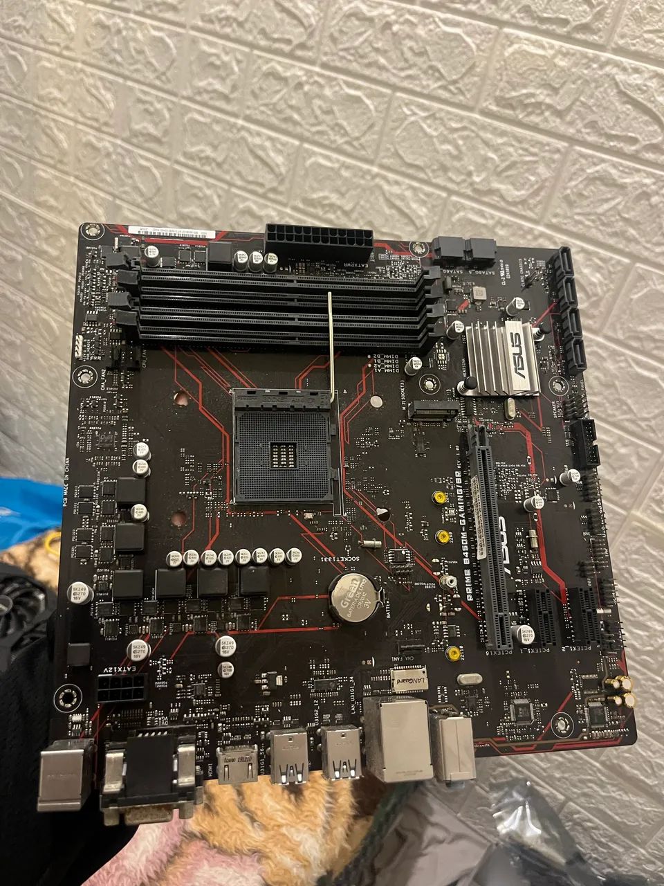 PLACA MÃE ASUS PRIME B450M - GAMING/BR