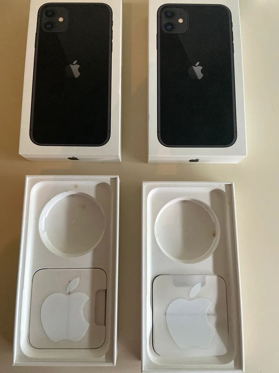 Duas Caixas do iPhone 11 completa com o adesivo da Apple  - Foto 3