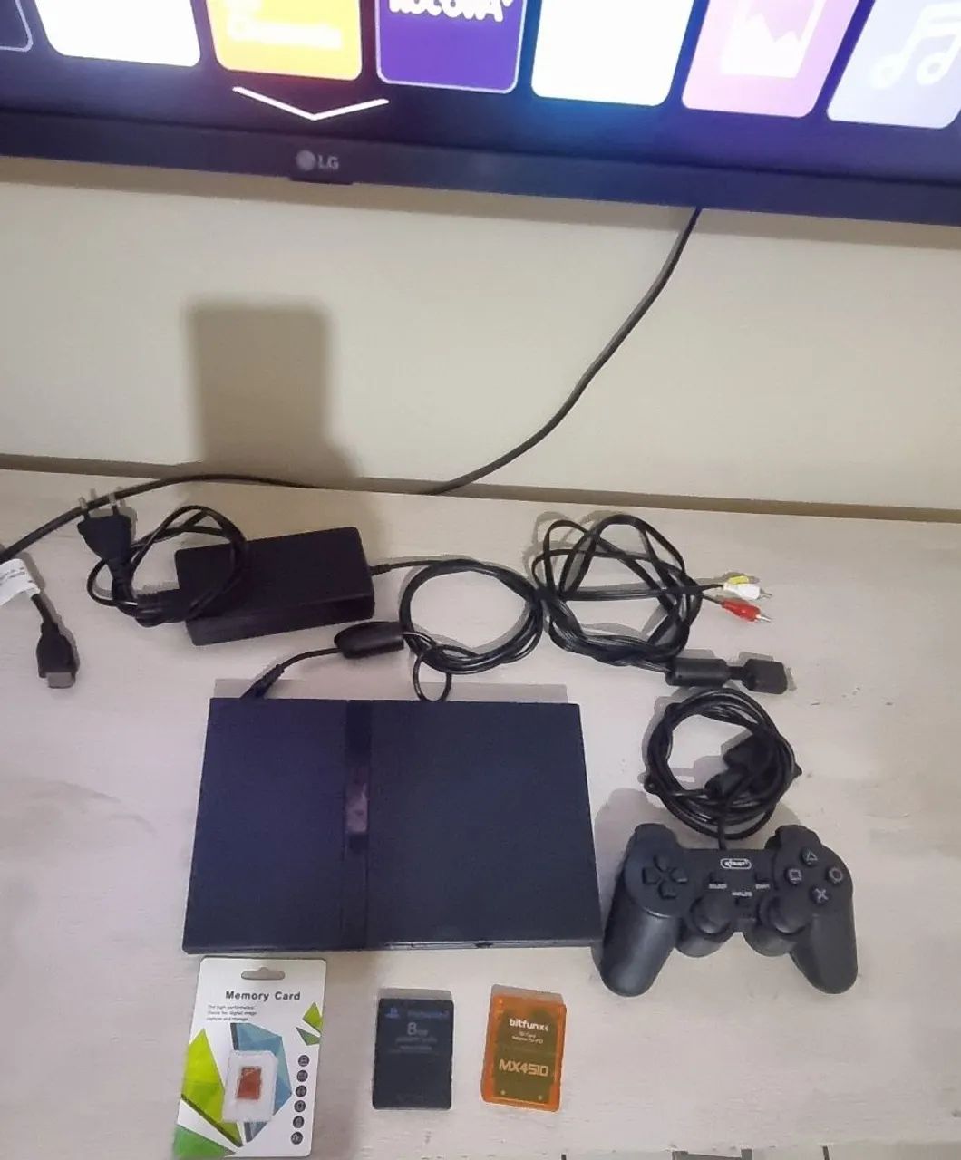 PlayStation 2 slim sem leitor