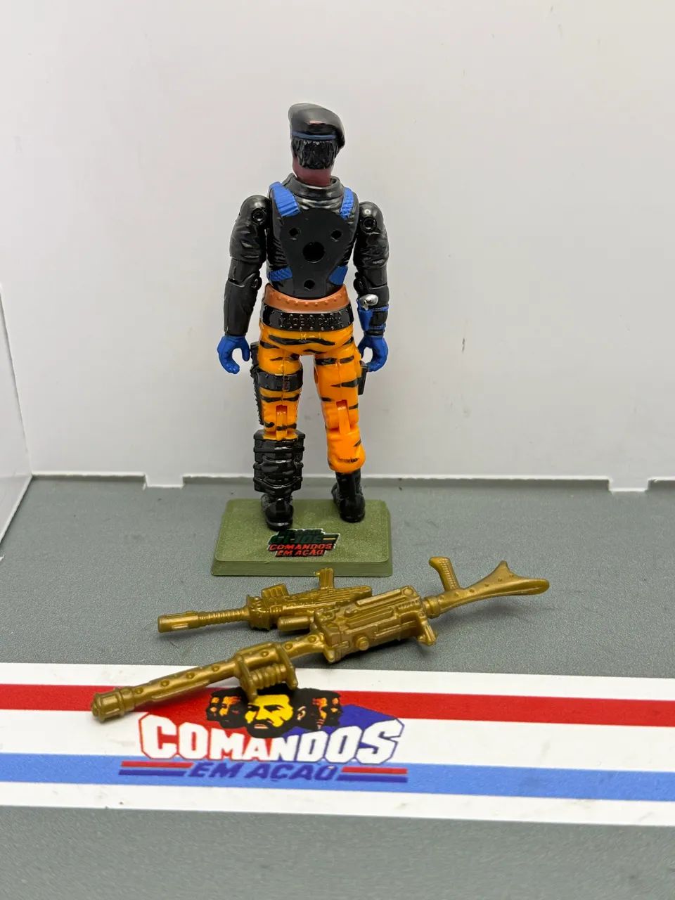 Gi Joe Sgt. Stalker Tiger Force V3 - 2003 - comandos em ação  - Foto 2