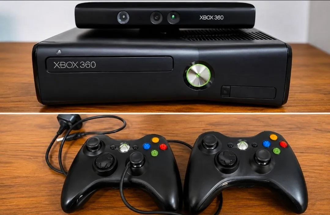 Xbox 360 com Kinect (Desbloqueado)