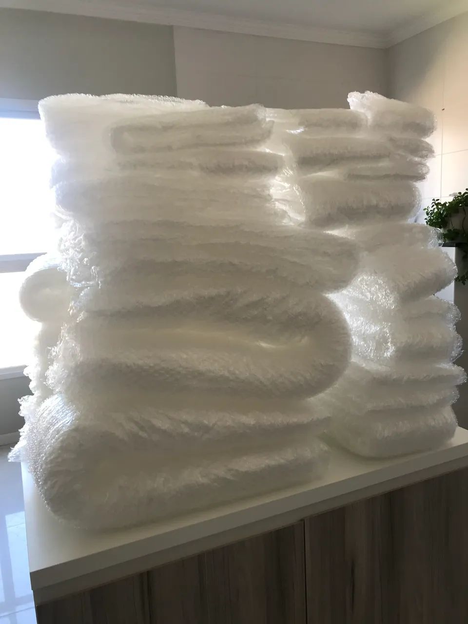 Plástico Bolha Transparente - 4mm (Mais Espesso para Proteção) - Foto 2