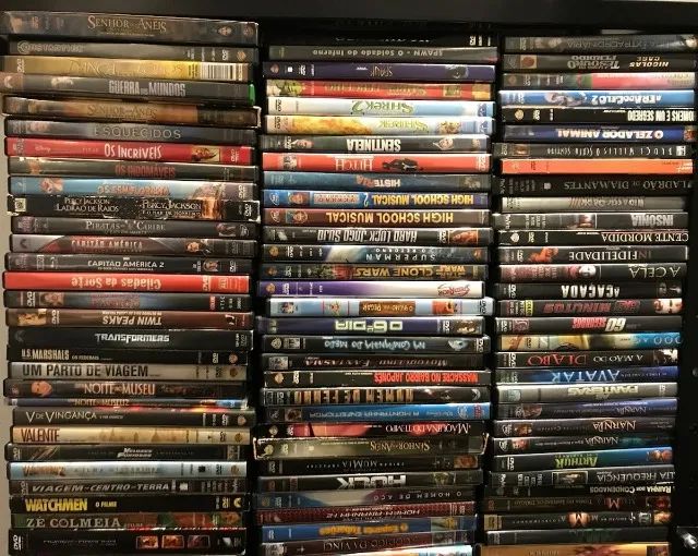 Coleção dvds