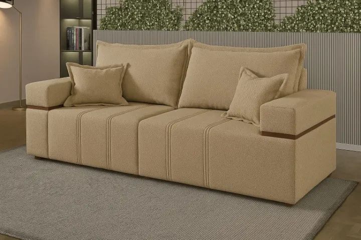 Sofá Box Alegre (Sofá na Caixa)  2,00m   Produto Novo!  Pronta Entrega! - Foto 3