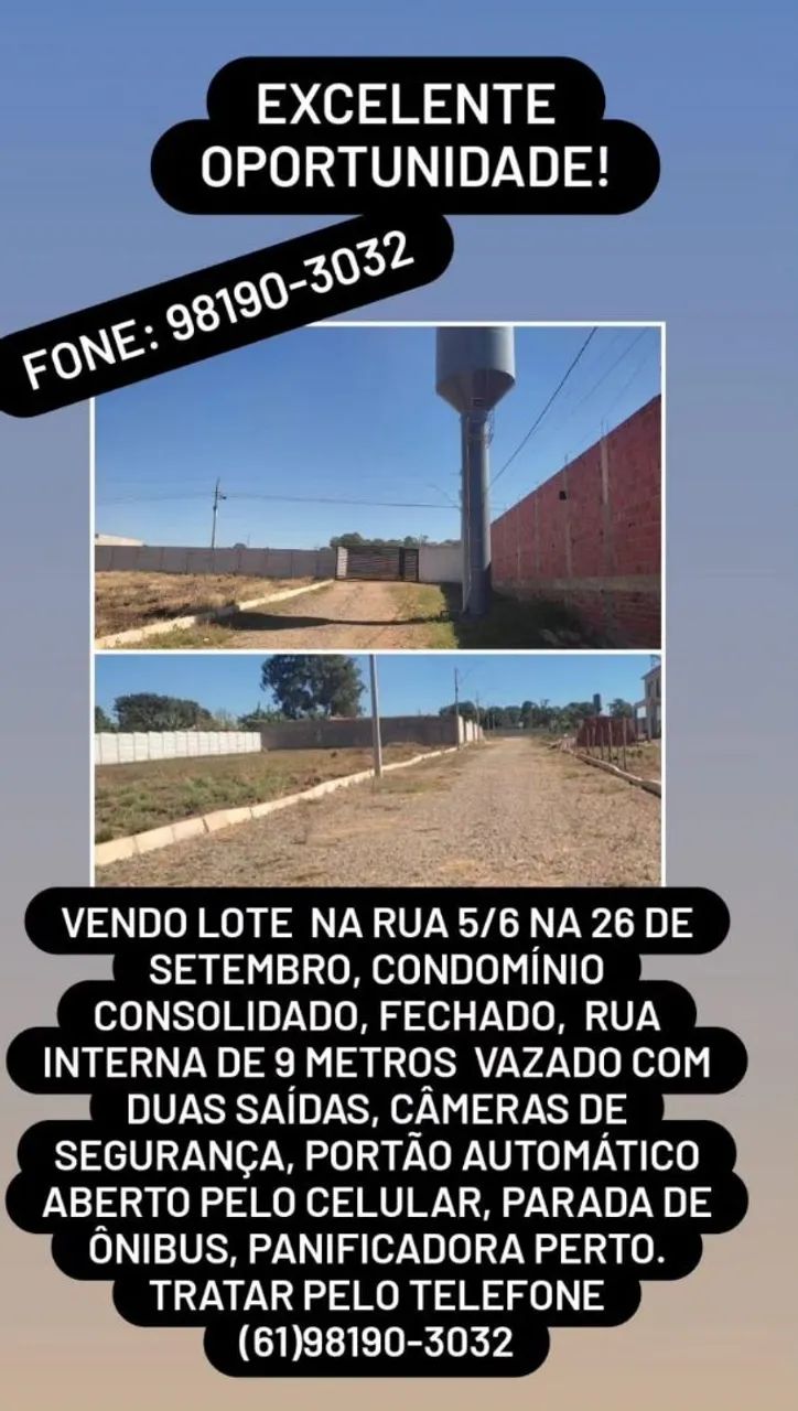 Foto - Brasília - Setor Habitacional Vicente Pires