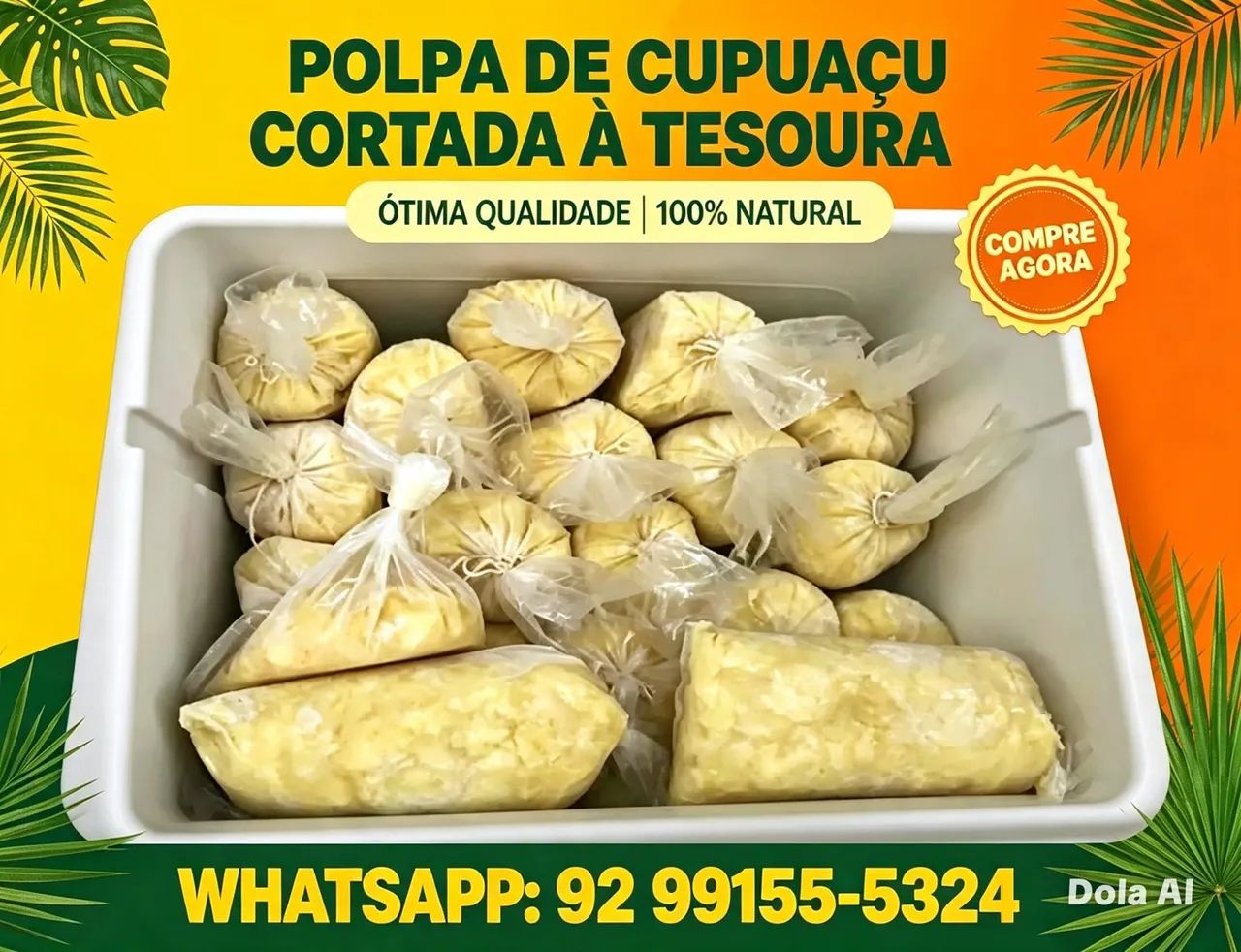 Polpa de cupuaçu 