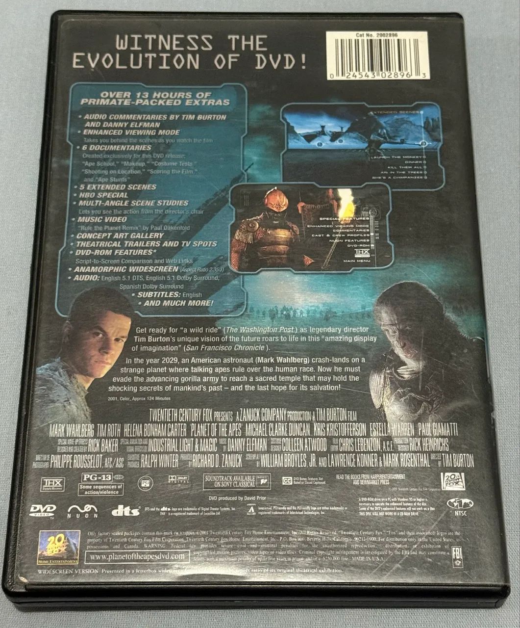 Planeta dos Macacos | DVD | Filme - Foto 2